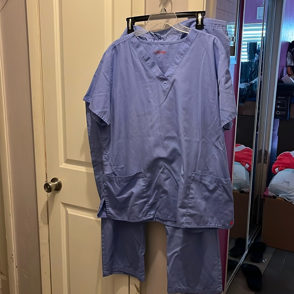 2X medical scrub set